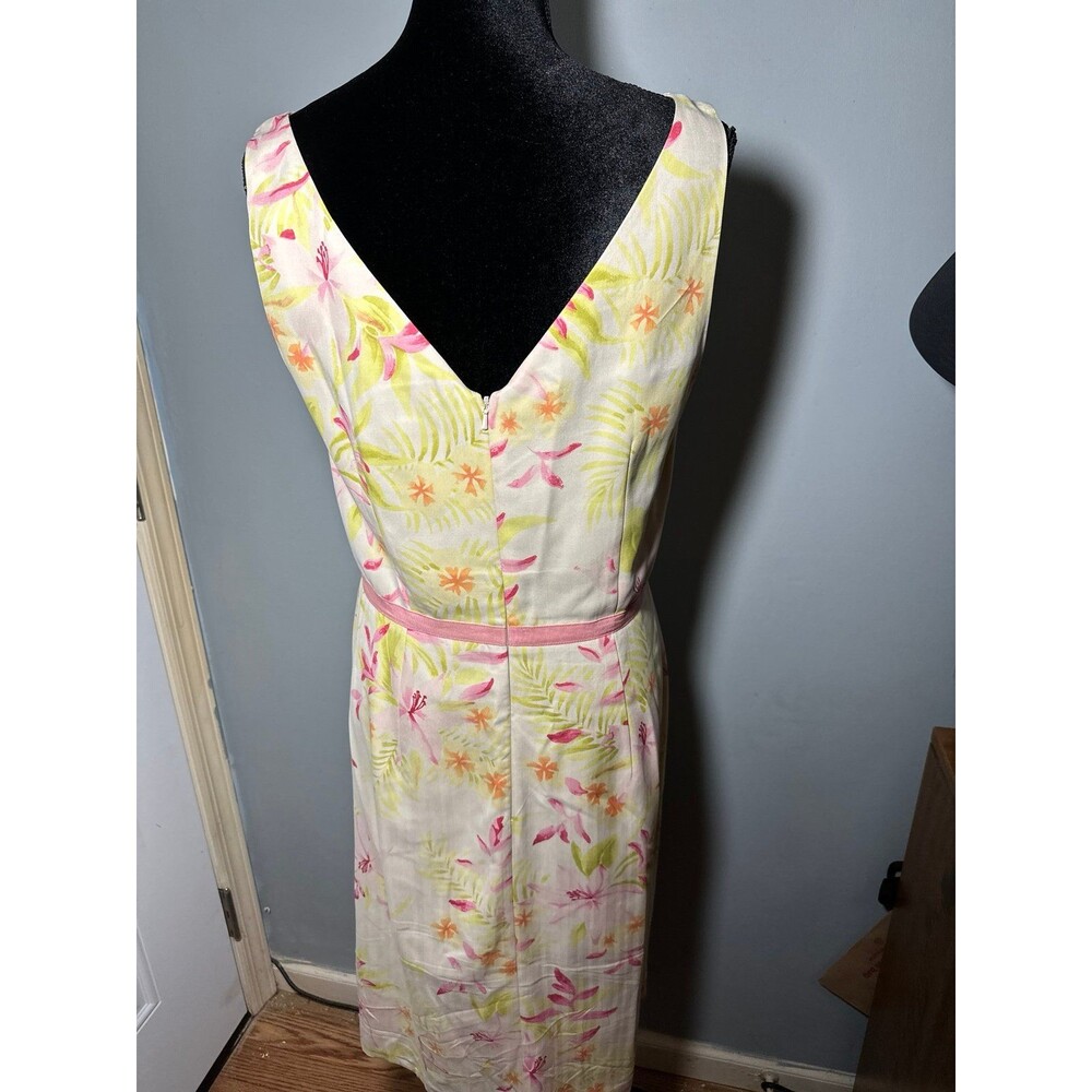 Vintage 100 % silk dress - Picture 4 of 4